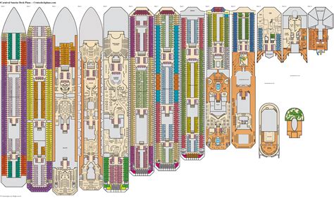 Plan your Carnival Magic getaway with our detailed cabin deck plans